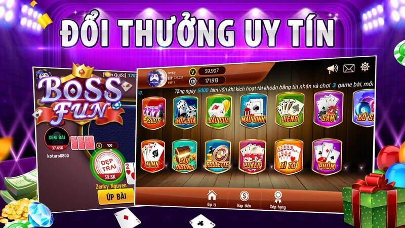 Cổng game bossfun có thật sự là hệ thống uy tín không ? 