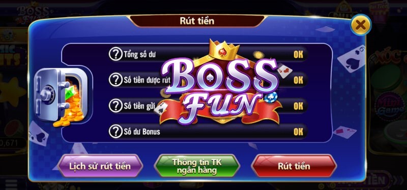 rút tiền bossfun